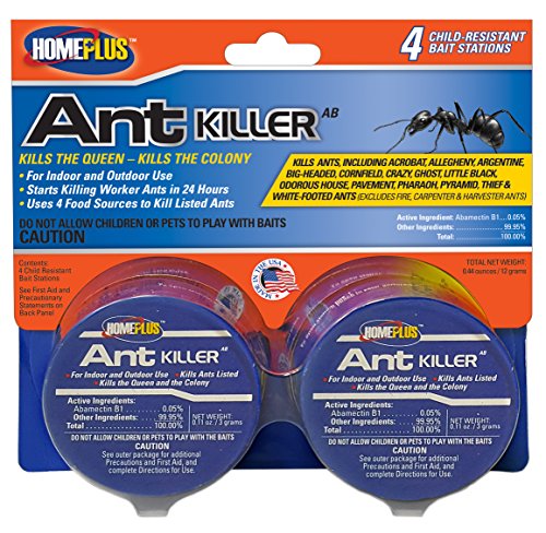 ''PIC Homeplus Ant Killer METAL Bait Stations, 4Count''