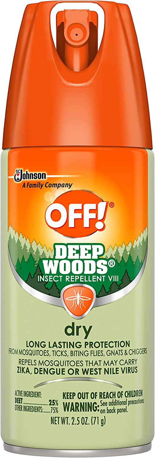 OFF! 46500731754 Deep Woods Insect Repellent VIII Dry 2.5 oz