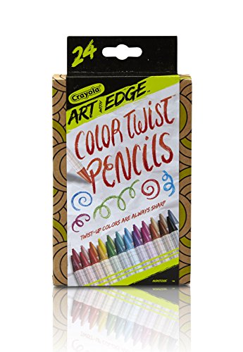 Product Image - Crayola Art with Edge Color Twist 24 Count Pencils