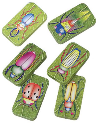 ''US TOY Assorted Insect Bug Design Clicker Noise Makers (1 Dozen), Green, 1-Pack of 12''