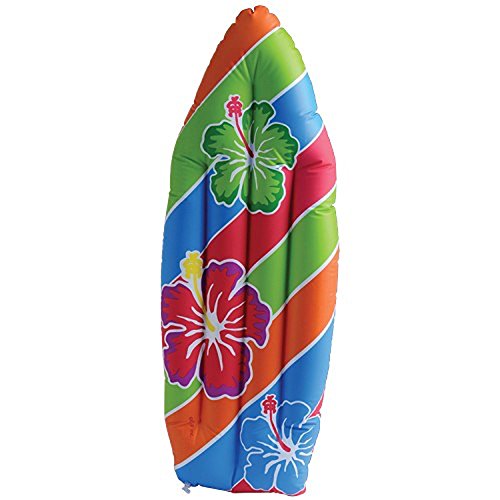 US TOY Inflatable Surf Board Luau Decoration Theme BEACH Pool TOY - 3 Feet Long