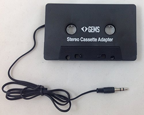 Stereo Car Cassette Adapter for iPhone iPod MP3 Players and Smart Phones