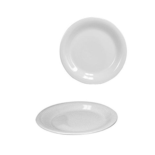 Product Image - Home Basics 10.5 Ceramic Dinner Plate White CD01935