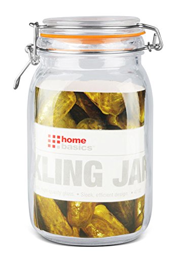 Product Image - Home Basics GJ01373 Pickling Jar, Large