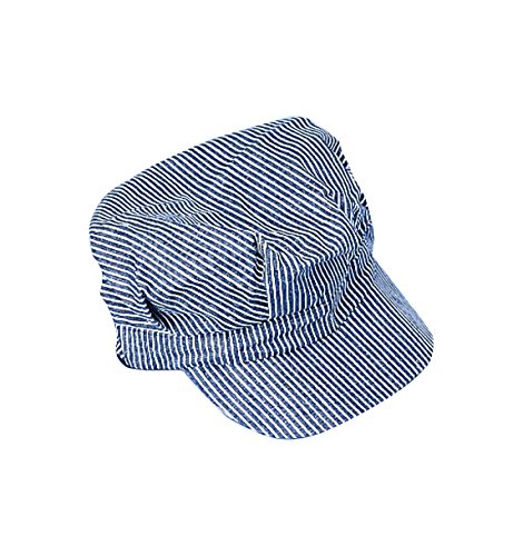 Engineer HAT - Blue and white stripes