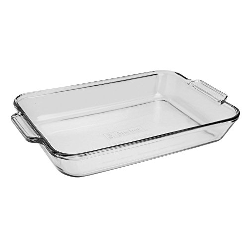 ''Anchor Hocking Oven Basics 4.8-quart GLASS Baking Dish, Rectangular, Set of 1''