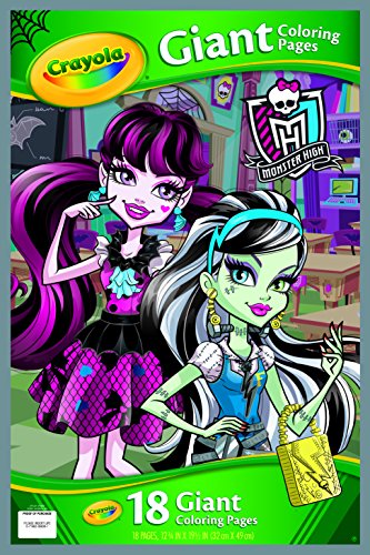 Crayola Monster High Giant Coloring Pages