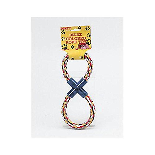 Kole Imports Figure 8 Multi-Colored Rope Dog TOY