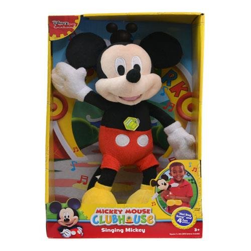 DISNEY Mickey 'Hot Dog Song 12 Singing Plush Toys