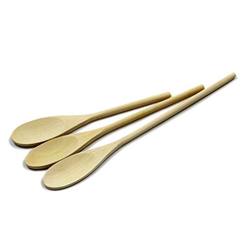 ''Chef Craft Maple Wooden Spoon Set, Brown''