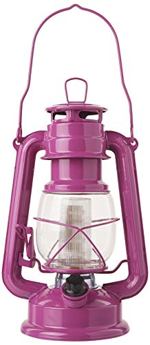 ''Northpoint VINTAGE Style Hawaiian Orchid Hurricane Lantern with 12 LED's and 150 Lumen Light Output