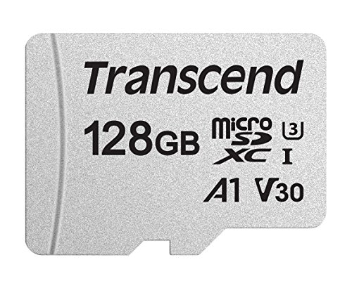 Transcend TS128GUSD300S 128GB UHS-I U3A1 MicroSD Memory Card