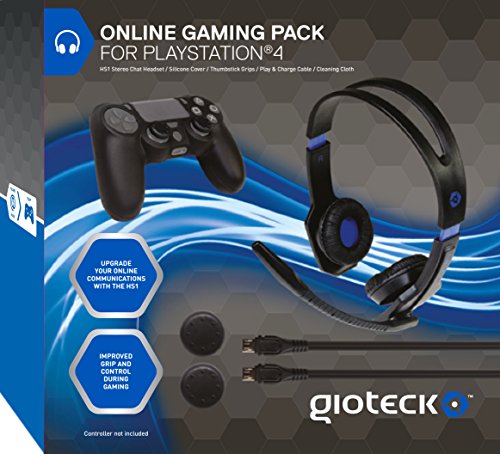 Gioteck Online Gaming Pack for PS4