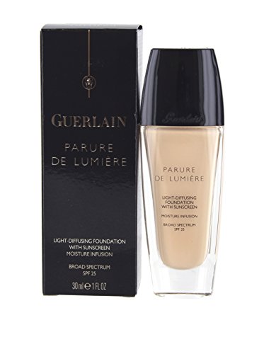 ''Guerlain Parure De Lumiere Light Diffusing Fluid Foundation with SPF 25, NO.01 Beige Pale, 1 Ounce''