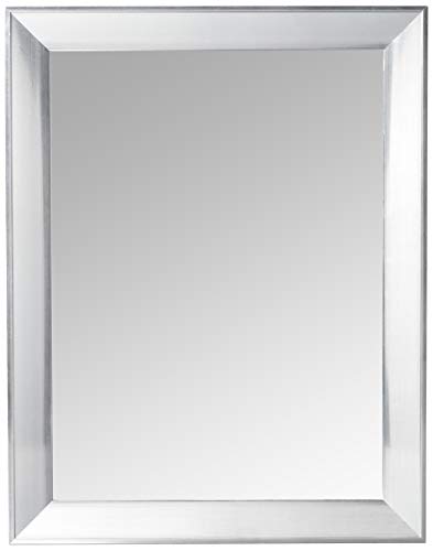 Product Image - Home Basics DM01889 12 x 16 Wall Mirror, Silver