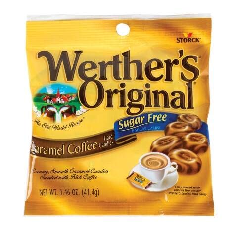 Werther's Original - COFFEE Caramel - Sugar Free Hard Candies