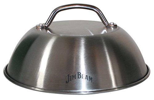 ''Jim Beam JB0181 9 BURGER Cover and Cheese Melting Dome, Silver''