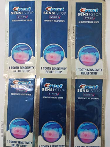 Product Image - Crest Sensi-Stop Strips for Tooth Sensitivity 6 Treatments