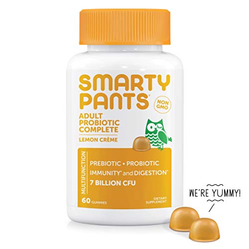 ''SmartyPants ADULT Probiotic Complete; Probiotics & Prebiotics; Digestive & Immune Support* Gummies;