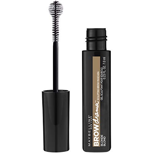 Product Image - Maybelline New York Eyestudio Brow Drama Sculpting Brow Mascara, Blonde, 0.23 Fluid Ounce