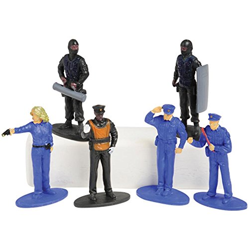 US Toy Police FIGURINEs (12 Piece)