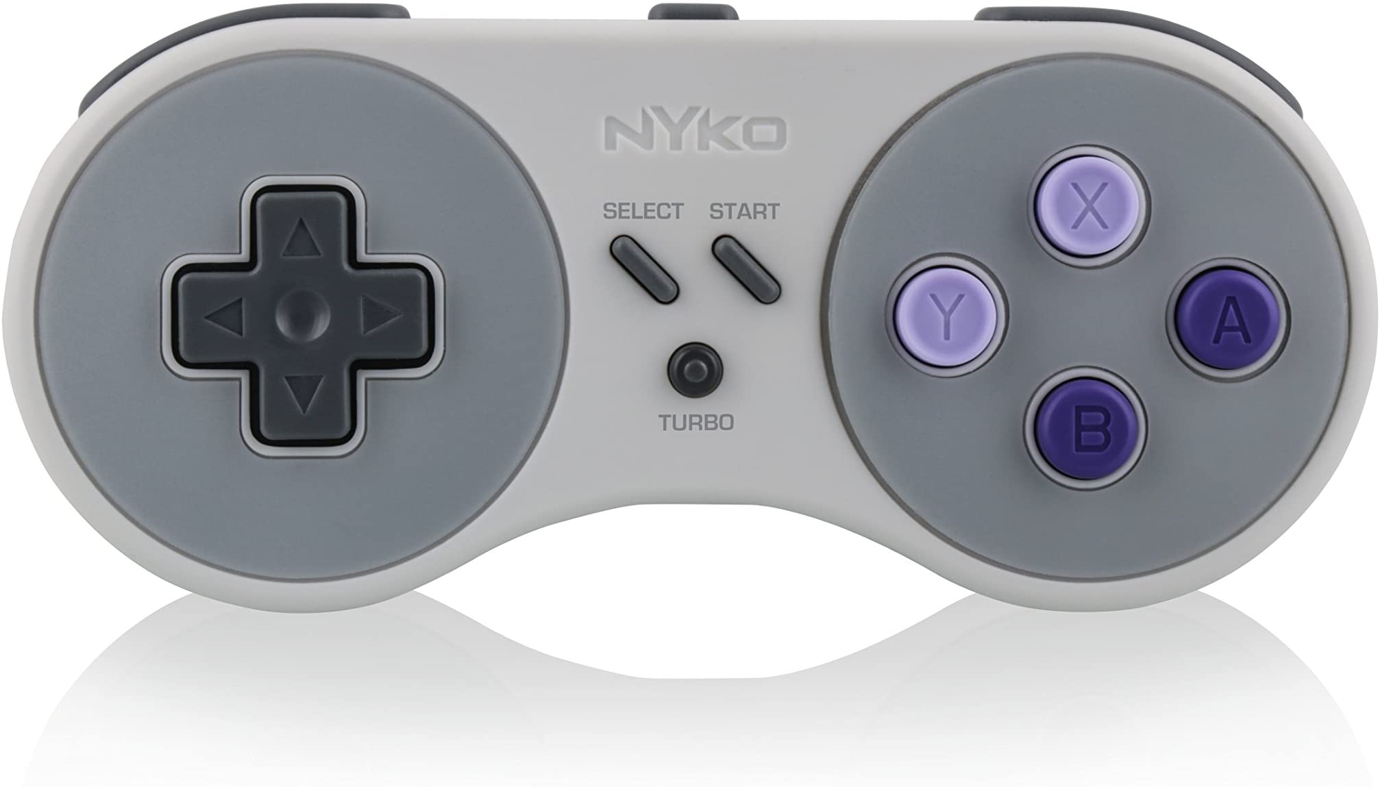 Nyko Super Miniboss - Wireless Controller with Turbo and Built-In Rechargeable Battery for SNES/NES 